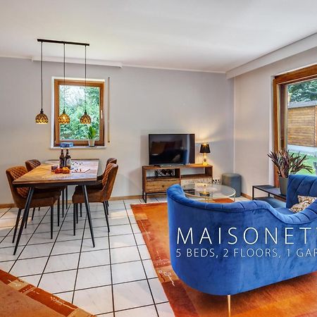 Moderne Maisonette Mit Garten Unterschleissheim Exterior foto