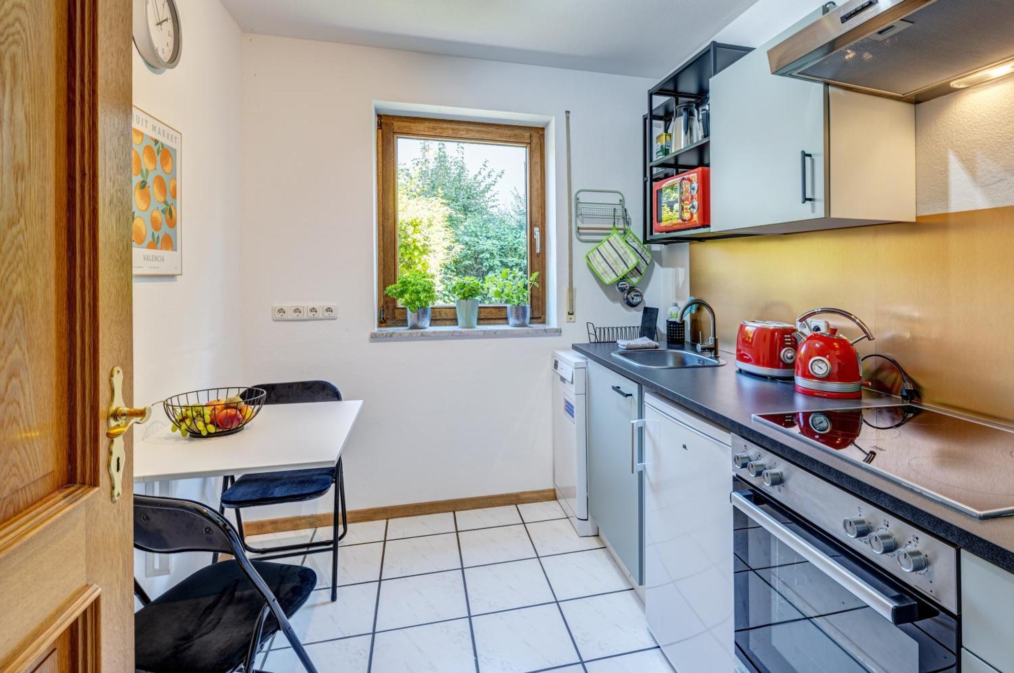 Moderne Maisonette Mit Garten Unterschleissheim Exterior foto