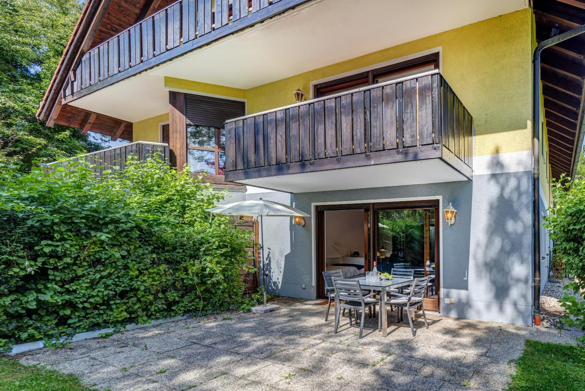 Moderne Maisonette Mit Garten Unterschleissheim Exterior foto