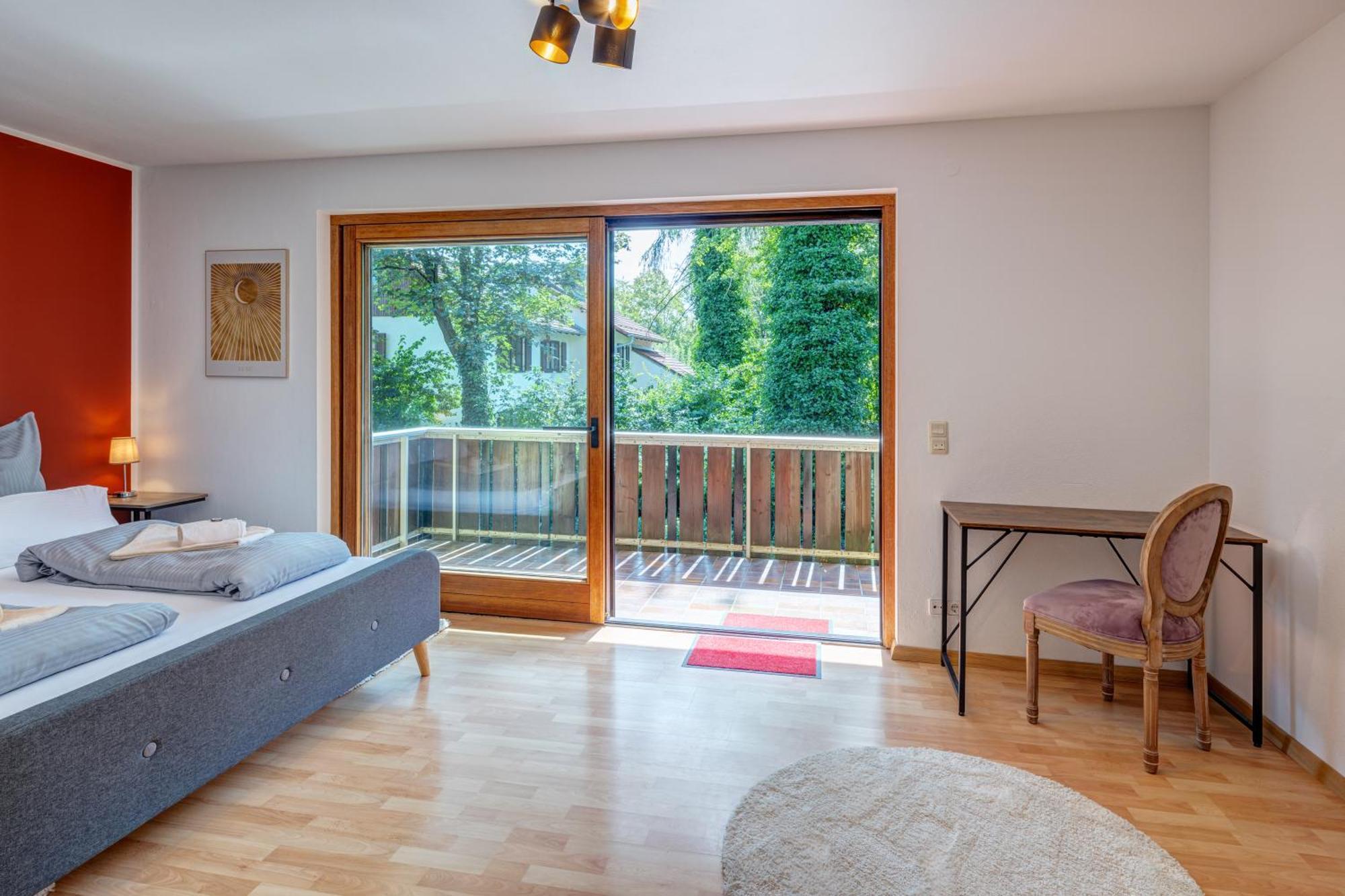 Moderne Maisonette Mit Garten Unterschleissheim Exterior foto